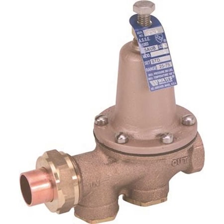 Watts Water Pressure Reducing Valve 1 in. Sweat x 1 in. FIP Lead Free 0009331